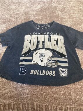 Butler Bulldogs Navy Kids' Graphic Tee - Indianapolis